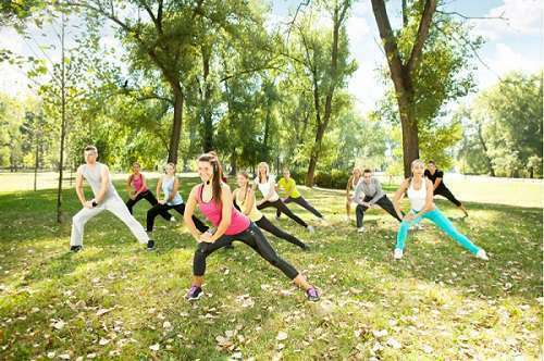 aerobics classes