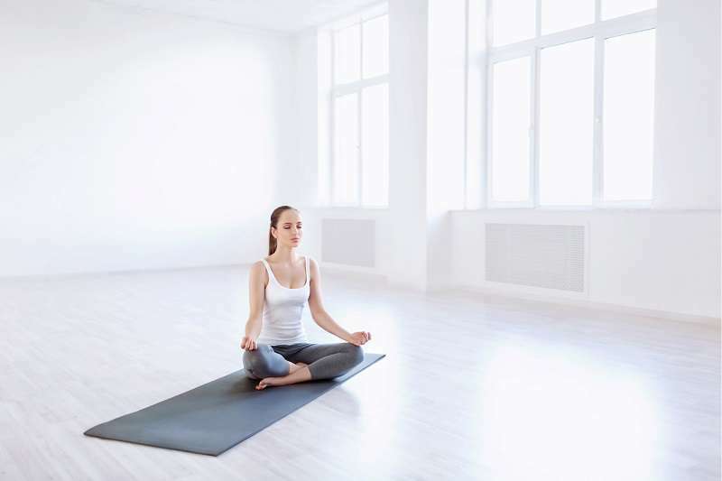 seated yoga